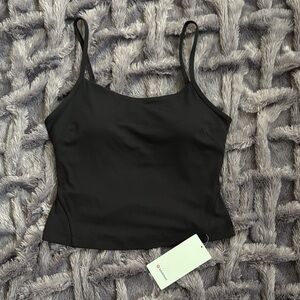 Lululemon NWT cross back nulu yoga tank black size 12
